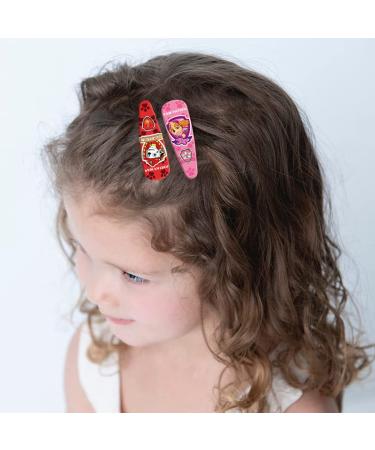 Miotlsy 21 Pcs Cute Cartoon Hair Clips - Multicolor Metal Print for Toddlers Kids & Girls | International Shipping Available - Buy Online on GoSupps.com