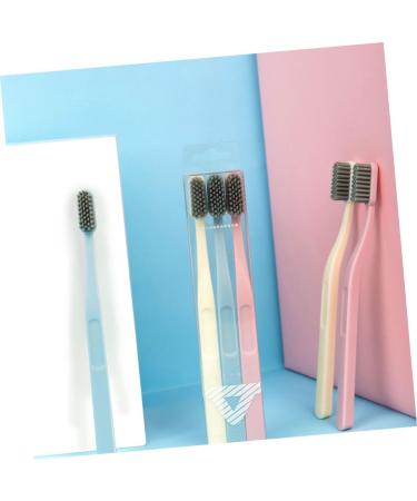 Gogogmy 6-Piece Oral Care Set - Stiff Brush Tooth Stain Remover & Hard Hair Toothbrushes for Effective Mouth Cleaning - Portable Dental Hygiene Solutions - Buy Online on GoSupps.com