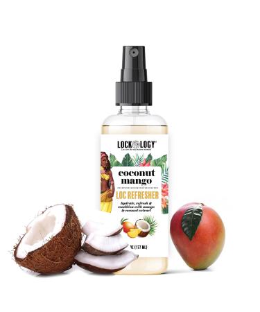 Loc Spray Coconut and Mango Dreads Moisturizer Daily Moisturizing Spray and Hydrating Mist Dreadlock Hair Product Lockology - Buy Online on GoSupps.com