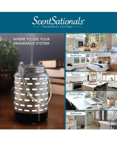Scentsationals Eclectic Diffuser - Electric Aromatherapy Essential Oils & Fragrance Home Air Freshener - Perfect Gift (Galvanized - Buy Online on GoSupps.com