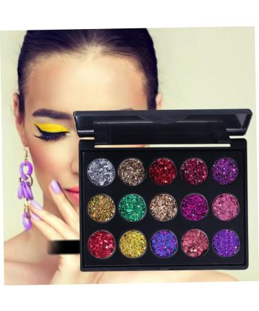 DOITOOL 2pcs 15 Eye Shadow Eyeshadow Matt Makeup Palette Eyeshadow Powder Eyeshadow Palette Diamond Tray - Buy Online on GoSupps.com