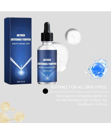 Gouttes d maquillantes douces AKTIVER 30 ml - Dissout efficacement le maquillage laisse une sensation de fra cheur et ne colle pas. Convient tous les types de peau. Nettoyant hydratant. 1pcs - Buy Online on GoSupps.com