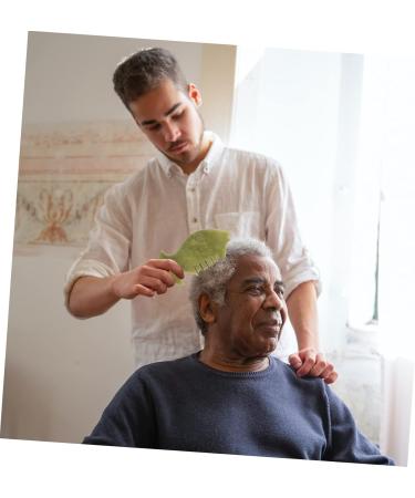 Beaupretty 6-Piece Jade Kamm Set - Scalp Massage Combs & Gua Sha Tools for Hair Care | Premium Jade Head Massage Tools - Buy Online on GoSupps.com