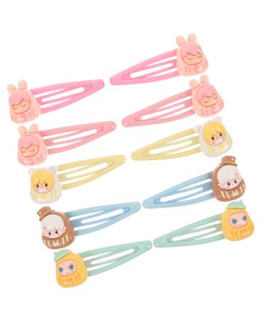 Beaupretty Makeup hairpin Ice Cream Cake Hair No Candy Barrettes hair pin flower hair accessories Hair Hair Barrettes cute Hair s flower hair s Cartoon girl resin makeup Accessories
