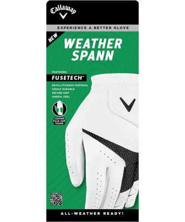 Buy Callaway Weather Spann Golf Gloves 2023 - Left Hand (Right-Handed) | International Shipping Available - Buy Online on GoSupps.com