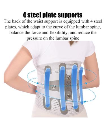 RKXKJ Back Support Belt - 360 Compression & 3D Support for Lower Back Pain Relief | Breathable & Body-Adapting Design - Buy Online on GoSupps.com