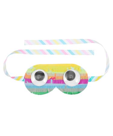 Alasum 1pc Treasure Chest Pinata Kids Eye Mask Eye Patches for Adults Kids Decor Night Blindfold Costume Glasses Pinata Game Eye Cover Paper Colorful Decorative Game Eye Cover At Night