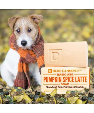 Duke Cannon Big Ass Brick of Soap - Pumpkin Spice Latte - 10 oz - All Skin Types - Masculine Scent - Buy Online on GoSupps.com