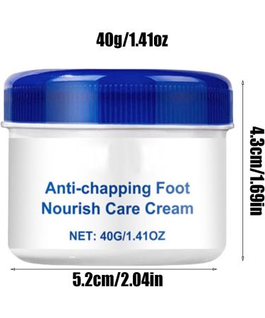  Generisch Foot cream - Long-lasting moisturizing cream - Light skin care for hands and feet - Repairing cream for very dry feet cracked heels bunions and foot odor - Buy Online on GoSupps.com