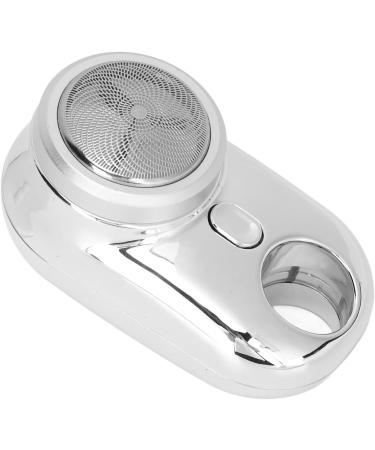Rechargeable Travel Beard Trimmer Portable Pocket Beard Trimmer with 3W Display Carved Design USB Cable Rechargeable for Home (Silver) - Buy Online on GoSupps.com
