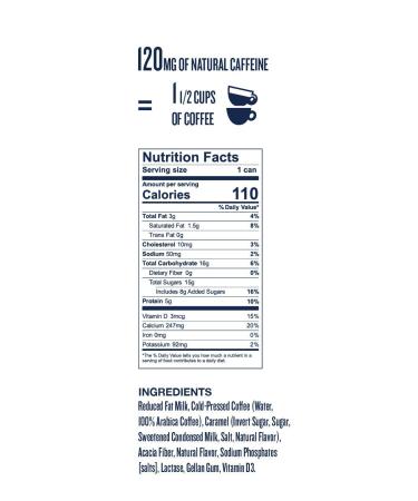 La Colombe Draft Latte Caramel Cold-Pressed Espresso 9 fl oz Pack of 12 - Real Ingredients, Grab and Go Coffee - Buy Online on GoSupps.com