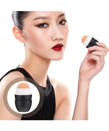 POPETPOP Volcanic Stone Oil-Absorbing Ball Makeup Products Oil Absorbing Volcanic Roller Oil-Absorbing Tool Black 5x3cm - Buy Online on GoSupps.com