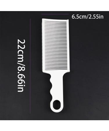3 Pcs Fade Combs Professional Hair Cutting Comb Heat Resistant Clipper Comb Blending Flat Top Comb Curved Positioning Flat Top Comb for Men Salon Hairdresser Styling Tools - Buy Online on GoSupps.com