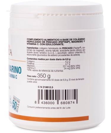  Ana Mar a Lajusticia Ana Maria Lajusticia - Marine Collagen with Magnesium and VIT C 350g (Watermelon Flavour) - Strong Seals and Smooth Skin Fabric Regenerator with Hydrolyzed Collagen Type 1 and 2 Container for 46 - Buy Online on GoSupps.com