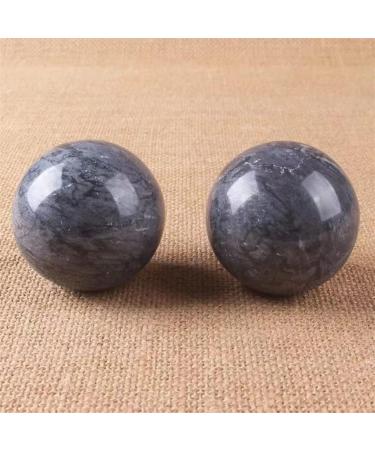 Natural Crystal Rough Crystal Ornaments 1pc 50mm Natural Black Jade Quartz Stone Crystal Ball Spheres Gemstones for Home Decor - Buy Online on GoSupps.com