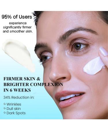 6-in-1 Tightening Neck Cream for Anti-Aging & Lift | Retinol Peptide & Hyaluronic Acid Face Moisturizer | Anti-Wrinkle Sagging Skin & Firming Care 40 ML - Buy Online on GoSupps.com