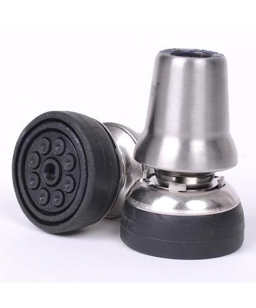 Villcase Hiking Stick Tips - Durable Rubber Crutch Feet for Comfortable Walks | 9.40x6.30cm | Ideal for Outdoor Adventures - Buy Online on GoSupps.com