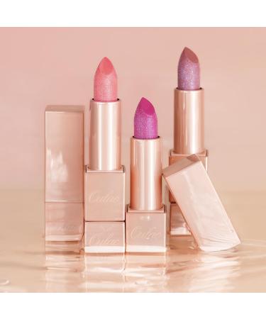 Oulac Bronze Shimmer Lipstick for Women - Moisturizing Tinted Lip Balm with Shea Butter - Vegan Gluten-Free Formula for Hydrated & Smooth Lips - Precious Moment (PG06) - Buy Online on GoSupps.com