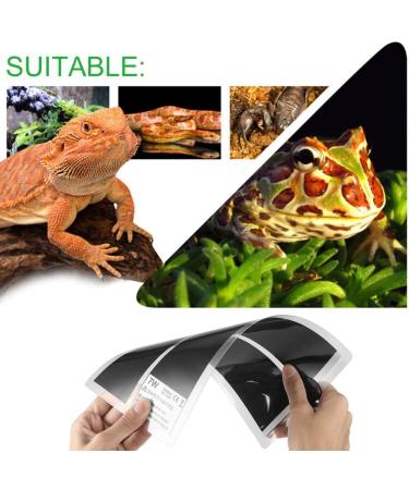 Cihely Reptile Heating Mat 5W - Waterproof Adjustable Pet Tank Warmer for Reptiles - Temperature Control - Ideal for Turtle, Snake, Lizard - 5W - Buy Online on GoSupps.com