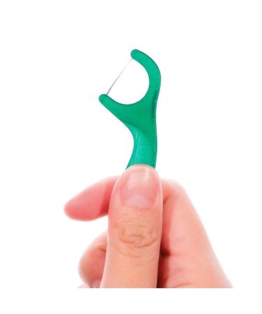 GUM EEZ-Thru Dental Floss with Ring Holder - Mint 90 Count | Best Dental Care for Fresh Breath - Buy Online on GoSupps.com
