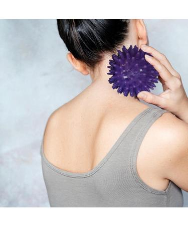Colcolo 4x Spiky Massage Balls - Portable Foot & Multi-Purpose Yoga Massager for Hands Feet & Back Relief - Buy Online on GoSupps.com