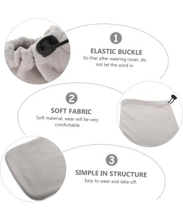 FRCOLOR Paraffin Wax Mittens 8 Pairs Wax Thermal Insulation Gloves Hand Use Work Plush Insulation Cotton Lip Gloss Holder - Buy Online on GoSupps.com