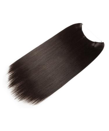 SEGO Invisible Wire Hair Part Extensions - Dark Brown 40/50 cm | Premium Hair Extensions for Effortless Style - Buy Online on GoSupps.com