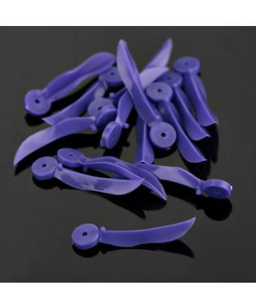 Disposable Dental Wedges 400 Pack - Wavy Poly Wedges with Holes 4 Colors & Sizes | International Shipping - Buy Online on GoSupps.com