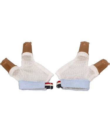 Adjustable Silicone Thumb Guard for Kids - Stop Thumb Sucking and Nail Biting with Breathable Compression Gloves (L) - Buy Online on GoSupps.com