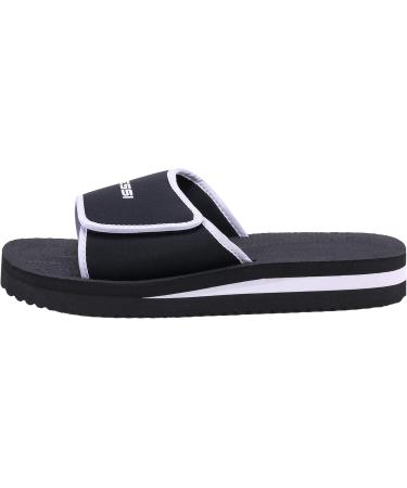 Cressi Unisex Panarea Slippers - Beach & Pool Shoes for Men & Women - 39 EU Black - International Shipping Available - Buy Online on GoSupps.com
