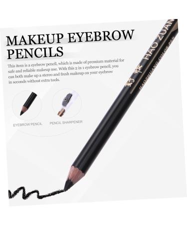 FOYTOKI 8pcs Pencil Sharpener Eyebrow Pencil Eyebrow Pen Pencil Lasting Eyebrow Pencil Makeup Pencils 1 count (Pack of 1) Black - Buy Online on GoSupps.com