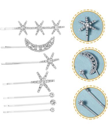 Beavorty 2 Sets Fringe Bobby Pin Metal Hair Barrettes Hair Clips Hair Barrettes for Girls Barrettes for Women Girls Hair Barrettes Girls Hair Accessories Issue Card Rhinestone Korean - Buy Online on GoSupps.com