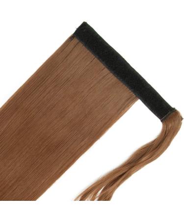 26 Medium Brown Synthetic Wrap Around Ponytail Extension - Clip-in Hairpiece - Buy Online on GoSupps.com