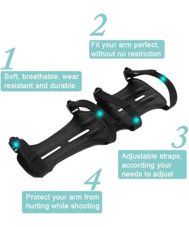 Zerone Archery Arm Protection - Leather Medieval Armor for Traditional Archery | Durable Protective Equipment - Buy Online on GoSupps.com