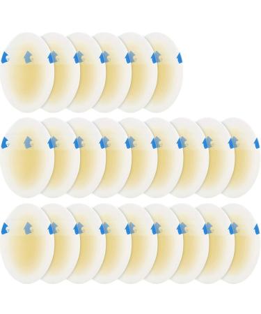 24 Pieces Blister Pads for Heels Blister Bandage Blister Cushion Bandages Adhesive Blister Pads for Protecting Foot Toe from Rubbing Shoes