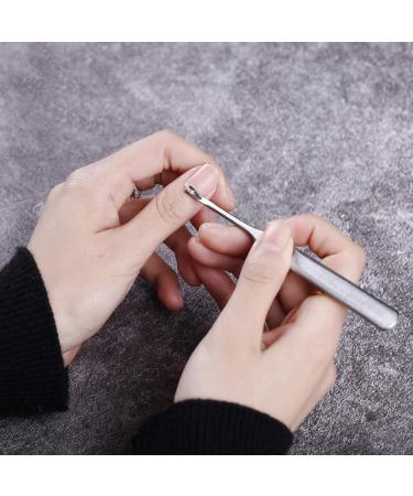 4Pcs Nails Cleaner Cuticle Pusher Set - Remove Hangnails and Dead Skin Easily - Buy Online on GoSupps.com