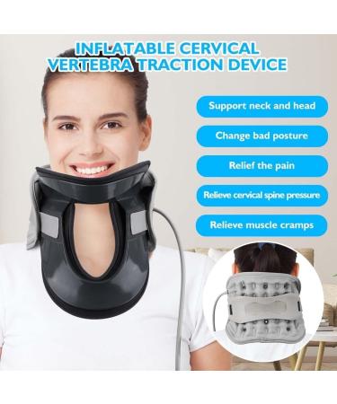 JLASDR Portable Adjustable Neck Protection for Tractors - Ergonomic Airbag Support to Relieve Neck Pain & Vertebral Pressure - Buy Online on GoSupps.com