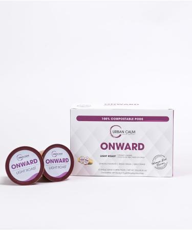 Onward (Light Roast) | 100% Compostable Single Serve K-Cup Coffee Pods | 12 Count for Keurig Coffee Makers | Single Origin (Colombia) | Women-Led Farms - Buy Online on GoSupps.com