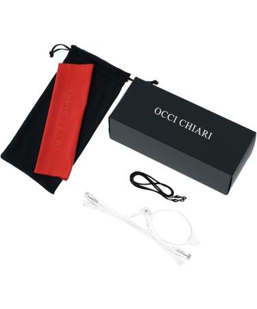 Shop OCCI CHIARI Makeup Reading Glasses - Flip Down Folding Cosmetic Readers for Women (1.0 to 6.0 Magnification - Buy Online on GoSupps.com