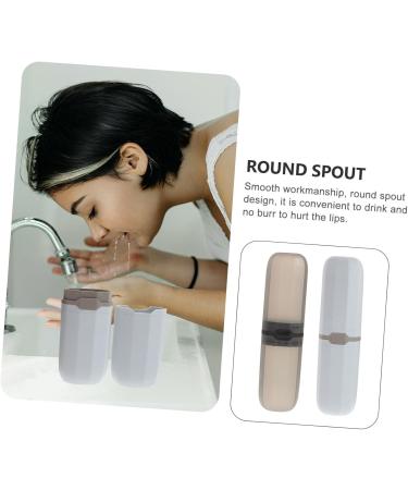 Homsfou Prosthesis Brush Cover Travel Storage Box Toothbrush Holder & Capsule for International Shipping - Buy Online on GoSupps.com