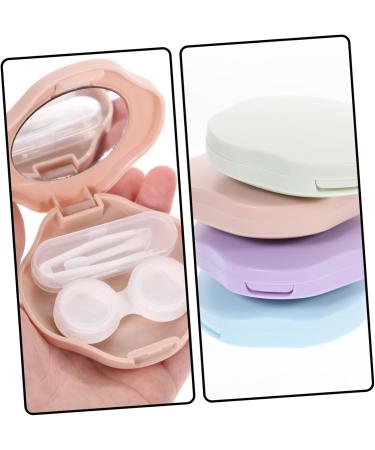Healvian 4-Box Care Box for Colored Contact Lenses - Silicone Travel Case & Organizer for Easy Lens Storage - Buy Online on GoSupps.com