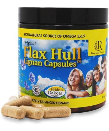 Rapha Global Flax Hull Lignans High Fiber Food | Omega 3 - 90 Capsules - Buy Online on GoSupps.com