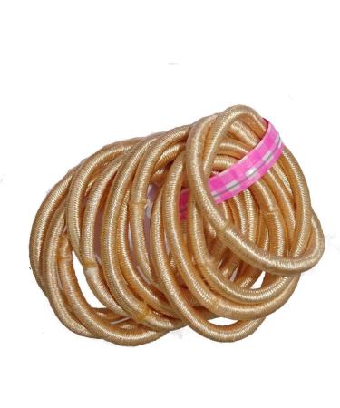 Hair ties small blonde without hook elastic small