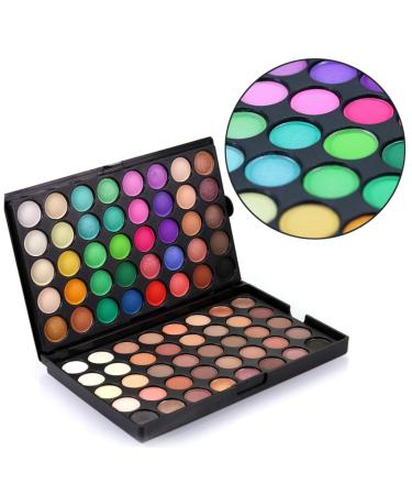 POPETPOP 2pcs Eyeshadow Palette - 80 Matte Shades for Vibrant Makeup | Assorted Colors - International Shipping Available - Buy Online on GoSupps.com
