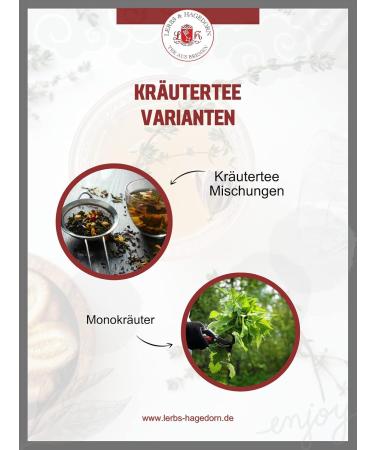  Lerbs & Hagedorn Niesle VE Herbal Infusion 1.5 kg - Buy Online on GoSupps.com