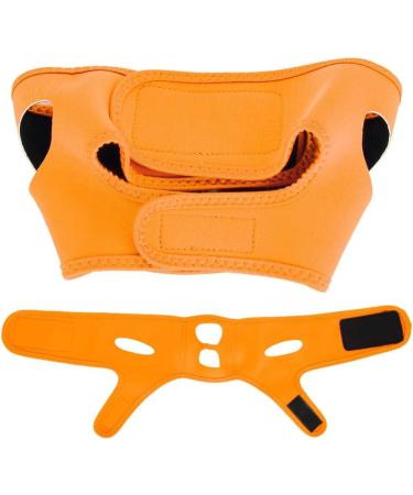 Facial Slimming Bandages V-face Line Belt Reducer and Anti-wrinkle Face Care Compact Skin(Orange) - Buy Online on GoSupps.com