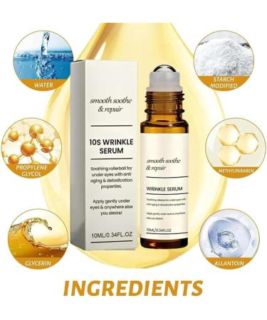 S rum Raffermissant Anti-Rides Essence Liftante & Raffermissante Anti-Rides Hydrate Intens ment Lisse les Rides Att nue les Taches Brunes 3Pcs - Buy Online on GoSupps.com