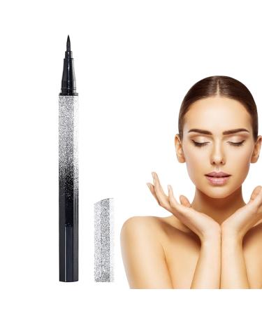 Quick Dry Liquid Eyeliner - Long-Lasting Fine Tip Eyeliner Smudgeproof Eye Makeup Supplies for Daily Use Dating and Night Out Kagrote Black