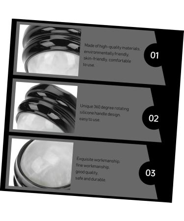 Buy Solustre 2 STK Massage Globe - Manual Roller Fitness Massage Device for Deep Tissue Relief | Foot Muscle & Fascia Recovery - Buy Online on GoSupps.com