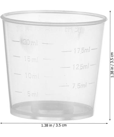 Balacoo 20pcs Pet Feeding Cup Paint Measuring Cups Small Gecko Food and Water Cups Reptile Feeder Cup Animal - Buy Online on GoSupps.com
